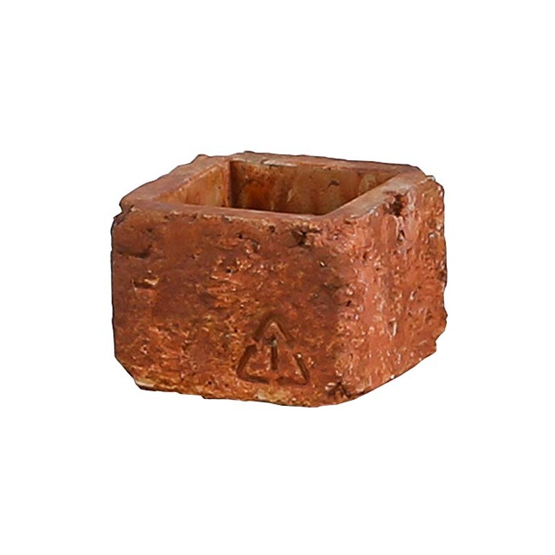 アビテ(Habiter) Abite JLA-601-BR Brick Square Pot, Brown, S