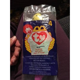 Ty INCH THE INCHWORM TY BEANIE BABY No 4