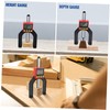 KICHOUSE Magnetic Digital Height and Depth Gauge Deck Leveling Gauge