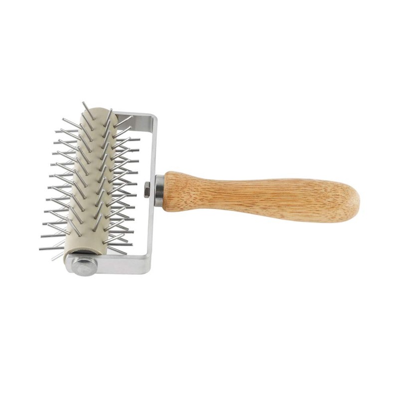 Akaigu Roller Docker Edelstahl Teigroller Rad Cookie Pizza Brot Gebäck