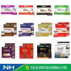 지리산마천농협 순수우리 도라지진액 국산도라지 사포닌 70ml x 30포 Jirisan Pure Korean Platycodon Extract Domestic Platycodon Saponin 70ml x 30 Packs