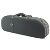 SKY Lightweight Half Moon Shaped Violin Case 4/4 Size (Black/Magenta)