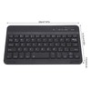 Slim Light Wireless Bluetooth Keyboard for Android IOS WIN Black