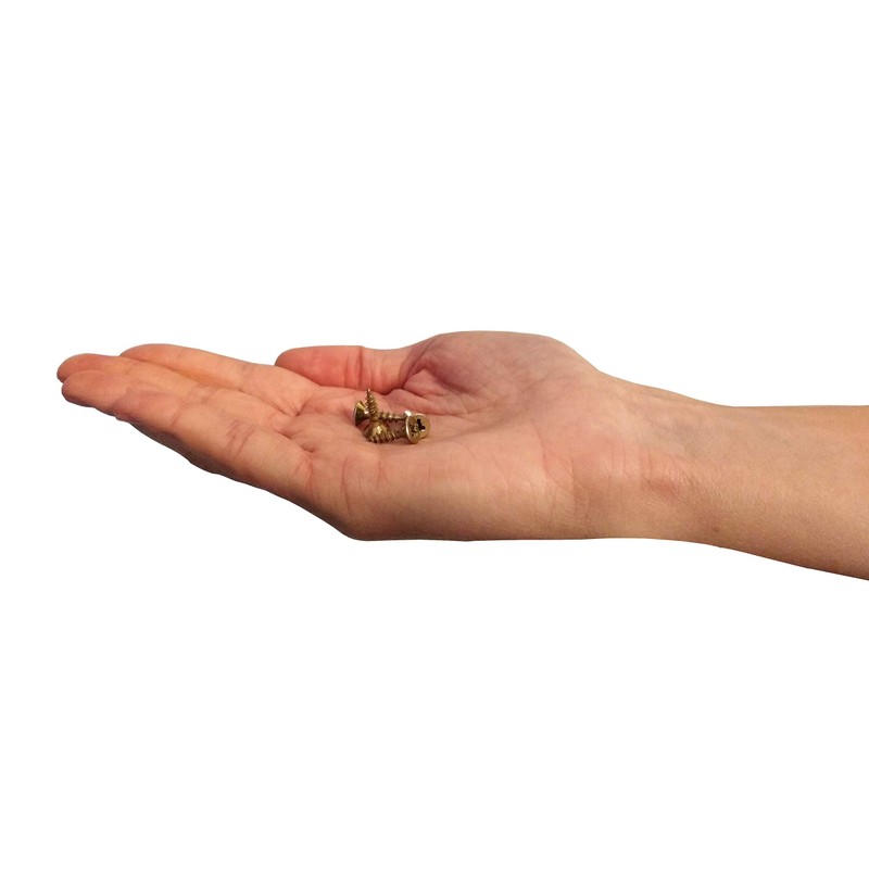 M4 Wood Screws Zinc Plated Long 0.5 inch (0.16" x