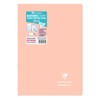 Clairefontaine Koverbook Blush 971471C Stapled Cover Polypropylene Two-Tone Opaque 21