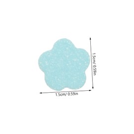 Kisangel 4pcs Travel Soap Sheets Bulk Soap Piece Portable Sheets for Travel Toiletries