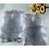 2Pack Real Natural Rabbit Fur Craft Grade Rabbit Pelts Sewing