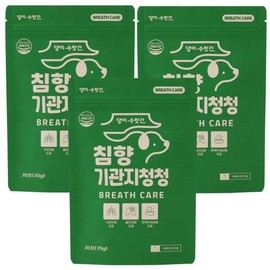 Daengisuratgan Chimhyang Gonji Cheongcheong 70g 3 pieces / 댕이수랏간 침향 기관지청청 70g 3개