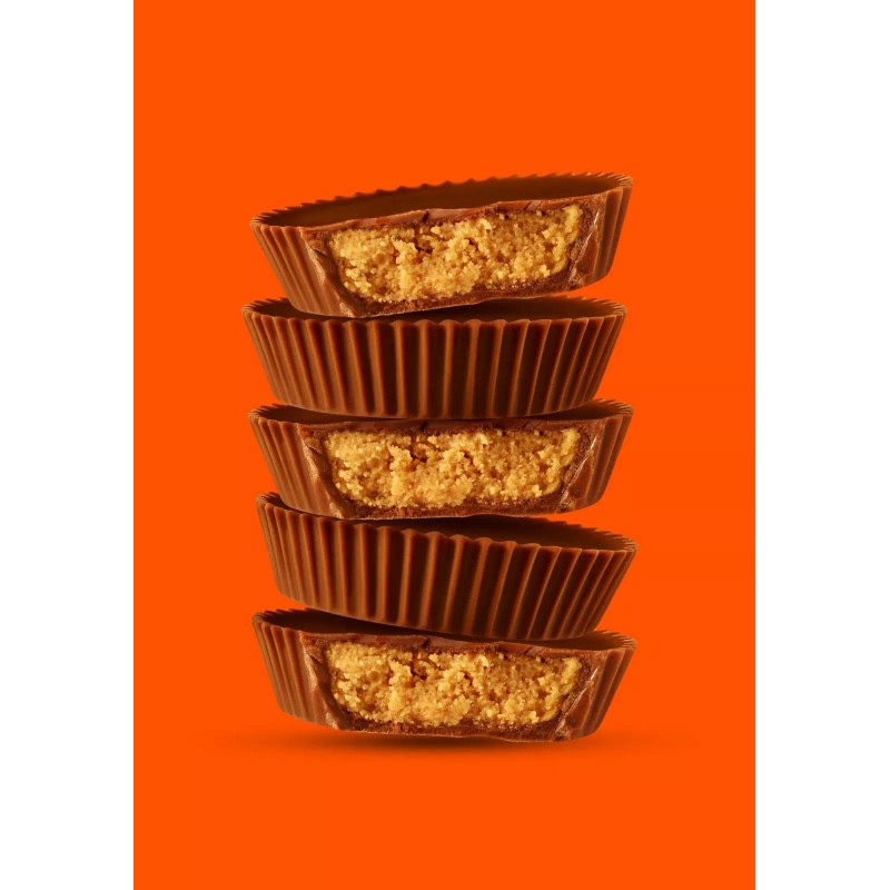 REESE'S Pieces Peanut Butter Cups Chocolate Big Cup, King Size