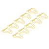 100pcs Paper Clip Foot Shape Cute Anti Slip Portable Paperclip