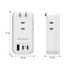 Kashimura AC-065 Power Strip with USB 3 AC Outlets +