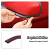 JeCar Carbon Fiber Side Mirror Base Trim Cover Accessories for