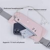 Sports Waist Pack with Headphone Hole, Waterproof Fanny Pack, Lightweight