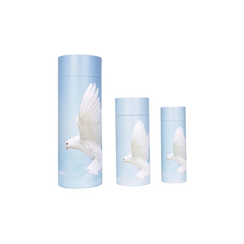 Scattering Ashes Urn, Eco-friendly Biodegradable Cremation Urn Scatter Tube (Flying