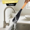 Svailse Silicone Spatula Set of 4, Cooking Spatulas Spoons for