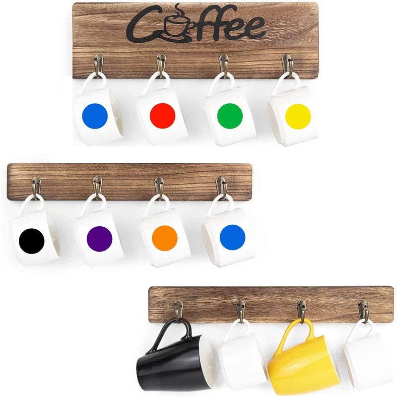 Lstycoy 1-1/4" Dot Sticker Labels, Round Circle Colour-Coding Labels, 360PCS