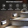 ZONK LED Step Lights 110V-240V Line Voltage, 3W 4000K Non-dimmable