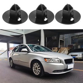 Be In Your Mind 20pcs Car Bumper Bracket Clip Front Bumper Grille Grille Wind Deflector Panel Clip 30763619 31383746 31383746-1 Compatible with Volvo S40 V50 2004-2012