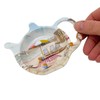 Sandy Beach Tea Bag Tidy, 12cm Nautical Teabag Dish, Coastal