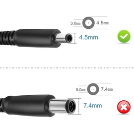 130W Power Supply Charger for Dell Xps 15 9530 9550 9560 9570 7590 Precision 5510 5520 5530 5540 Inspiron 16 Plus 7000 7420 7430 7348 7501 751 0 761 0 7620 7630 Laptop OptiPlex/InspIron AIO Desktop