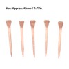 250Pcs Horseshoe Nails Copper Plated Rustproof Equestrian Riding Equipment Pet