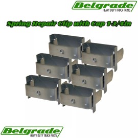 Automann Leaf Spring Bend Repair Clip with Cap 1-3/4in. 6 Pack