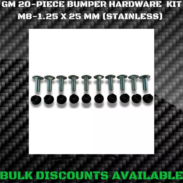 GM 1981+ El Camino SS Front Rear Chrome Bumper Support