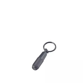 Twist 9mm Punch Cutter on Key Chain, Gunmetal