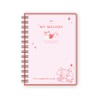 Tees Factory Sanrio Characters De-Collection Notebook, Pink & Red, H6.9