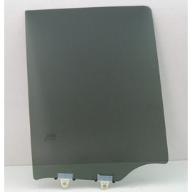 Passenger Right Side Rear Door Window Door Glass Compatible with Nissan Frontier Pickup 2005-2021 4 Door Crew Cab Models