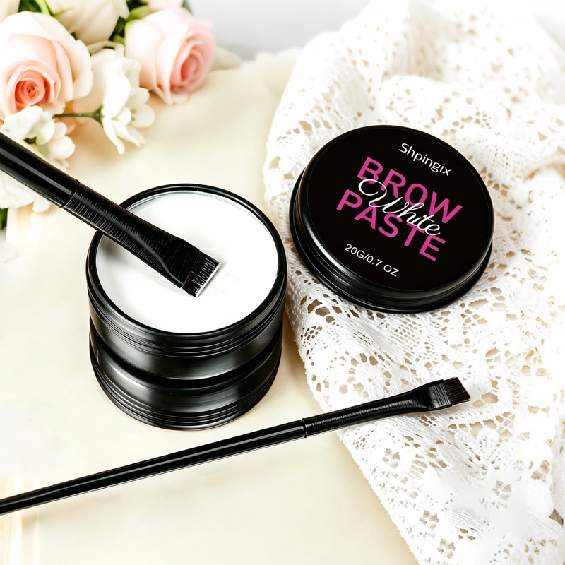 20g White Brow Mapping Paste Brow Contour Paste Brow Lip