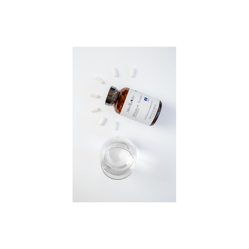 Glicinato + L-Teanina Suplemento Alimenticio Natural 90 Cápsulas 1000 mg
