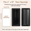 2 PCS Floor Register 4x10 Inch, Floor Vent Covers 4x10'',