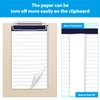 50 Sheets Perforated Note Pads for Daily Planning and Organization