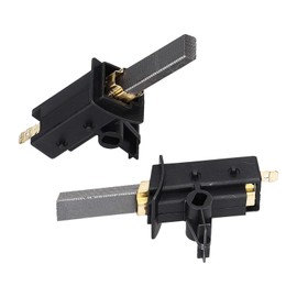 LUTH Premium Profi Parts Carbon Brushes Compatible with Bosch Siemens 00600889 Selni Motor Washing Machine Pack of 2 Motor Carbon Brushes with Holder 12.2 x 4.8 x 32 mm Compatible with Whirlpool Bauknecht