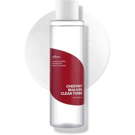 ISNTREE Chestnut BHA 0.9% Clear Toner 200ml 6.76 fl.oz | Mild exfoliant with BHA| Normal and Oily Skin | Helps to Remove Excess sebum