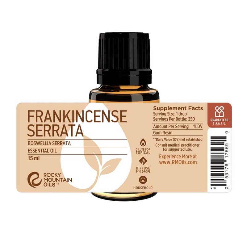 Rocky Mountain Oils - Frankincense, Serrata-15 ml | 100% Pure