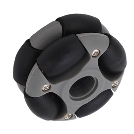 Keenso 48mm Omni Wheel, Double Row, Multi Directional, Robot Industry, 14036