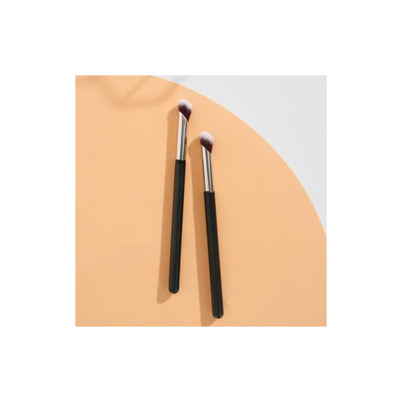 Yardwe Brocha Correctora de Ojeras Elf Punta Angular y Fibras