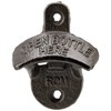 Avanti Rustic Cast Wall Mounted Bottle Opener, Black 1 cm*1