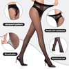 MANZI Back Seam Tights for Women Sheer Pantyhose 20D 2
