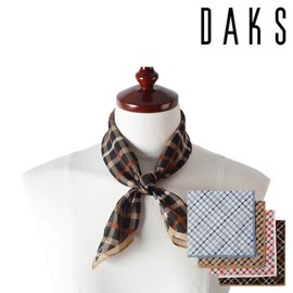 Daks 대구백화점 닥스면대 손수건(DGR1301) Daegu Department Store Daks Cotton Handkerchief (DGR1301)