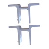 IEUDNS 2Pcs Retractable Awnings Wall Mounting Brackets Support Yard Wall