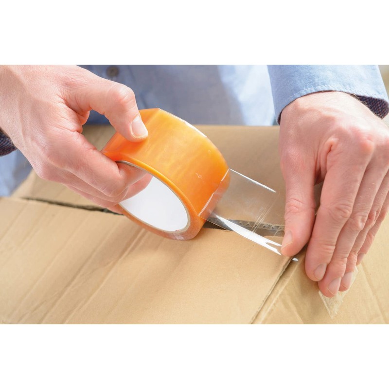 IDENA Packing Tape 50 mm x 66 m/geräuscharm brown