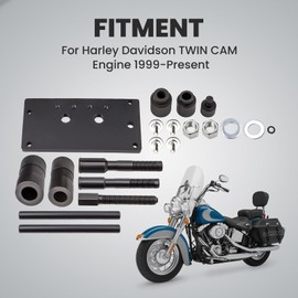 maXpeedingrods Inner Cam Bearing Installer and Puller Tool Kit for Harley Davidson 88 93 96 103 110 All Twin Cam 1999-Up, Inner Twin Camshaft Bearing Remover Installer Tool with Remove Puller
