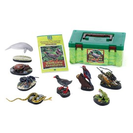 Carolata Yanbaru Biological Box (3D Picture Book), Birds, Insects, Reptiles, Realistic Figure Box (Includes Explanation), Food Sanitation Act Clear, 8 Types