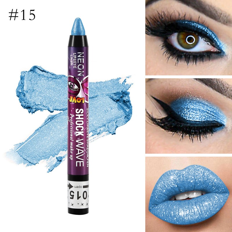 Boobeen 2 in 1 Eyeshadow & Lip Color Crayons, Cream