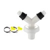 Besga Floor Drain Adapter Floor Drain Tee Joint Sink Lavatory