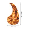 Guitar Pickguard PVC Decorative Self Adhesive Comma Shape Acoustic Guitar