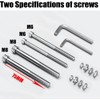 HQTS Motorcycle Headlight Holder Mount Bracket Motorcycle Fender Mudguard Fog